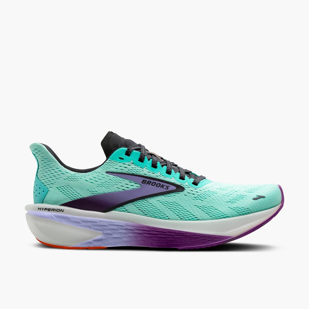 Chaussure d'Athlétisme Brooks Hyperion 2 Violette Lavande Femme | YOW-4972677